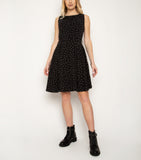Ditsy Dot Sleeveless Dress