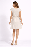 Gingham Bow Detail Tea Dress