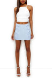 Origami Fold Mini Skirt