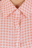 Checkered Shirt - Pink