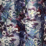 Abstract Print Hi-Low Midi Dress