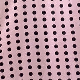 Short Sleeve Maxi Dress in Polka Dots