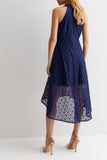 Floral Lace High Low Hem Dress