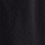 Black Spot Tie Neck Mini Dress