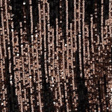 V Neck Sequin Bow Dress