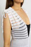 Sheer Crochet Beach Jumpsuit