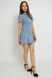 Casual Chic Premium Denim Mini Dress