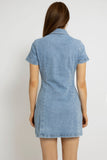 Casual Chic Premium Denim Mini Dress