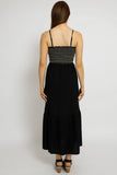 Smocked Bodice Maxi Dress