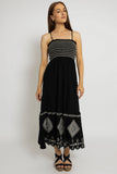 Smocked Bodice Maxi Dress
