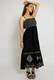 Smocked Bodice Maxi Dress
