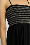 Smocked Bodice Maxi Dress