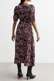 Floral Print Midi Dress