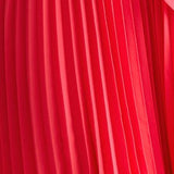 Pleated Bardot Midaxi Dress