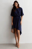 Asymmetric Hem Dress