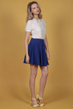 Classic Pleated Mini Skirt