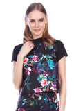 Cutie High Neck Floral Box Top