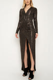 Luxe Sequin Evening Dress