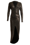 Luxe Sequin Evening Dress