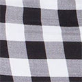 Black Gingham Frill Mini Dress