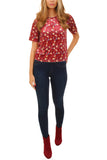 Flower Print Top