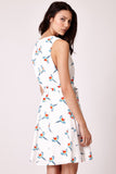 Exotic Faux Wrap Dress