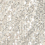 Full Sleeve Sequin dress with plunge neck