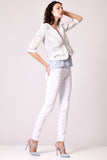 Cutie Tailored Cropped Lace Blazer