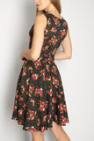 Floral Ditsy Dot Sleeveless Dress