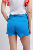 Ditsy Dots Blue Shorts